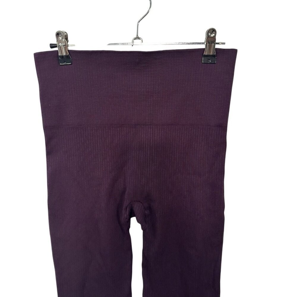 Spanx Look at Me Leggings Wine Color Women’s Size XL Stretchy Lounge - Picture 3 of 10
